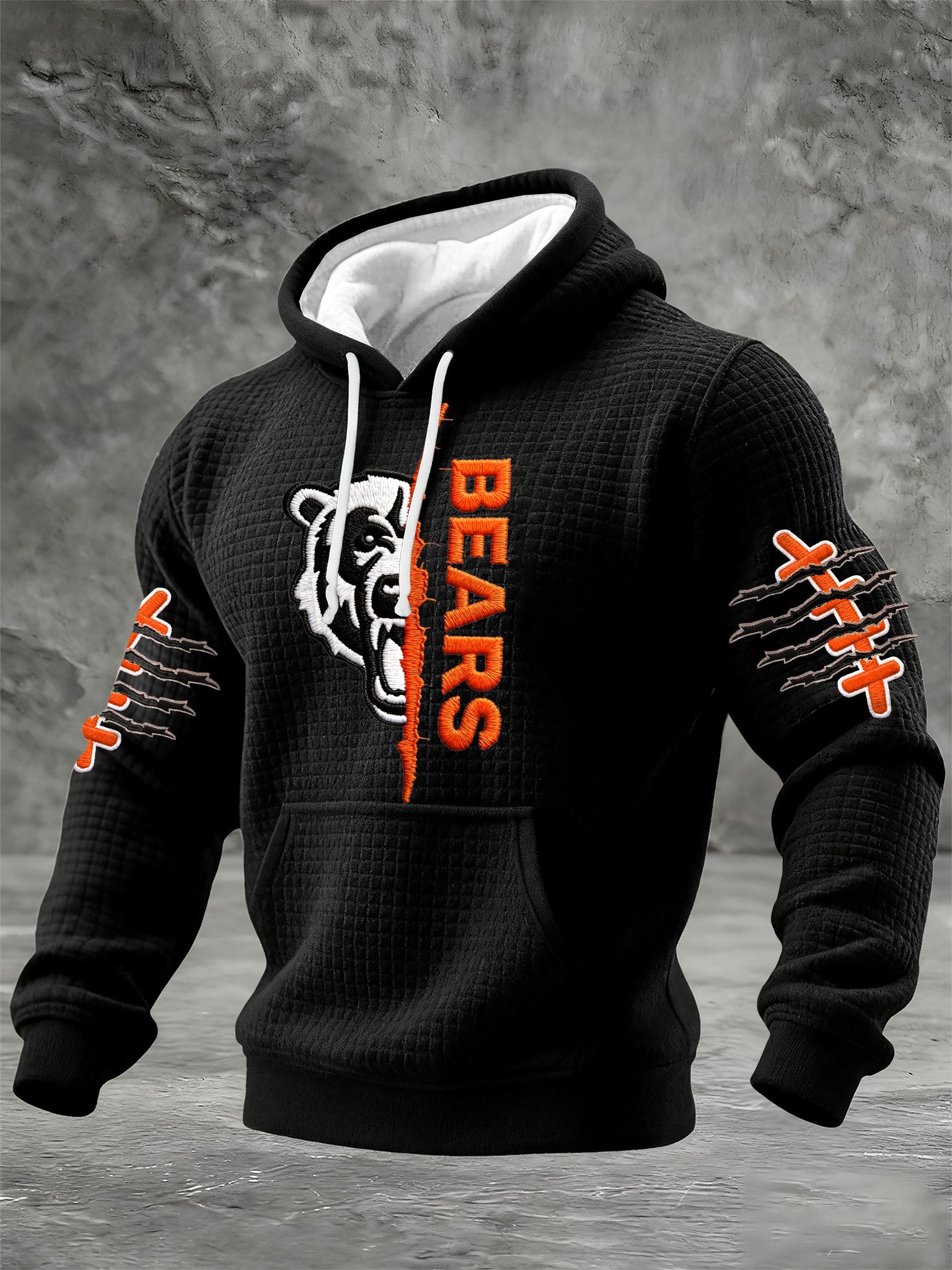 Men's Football Printed Hoodie