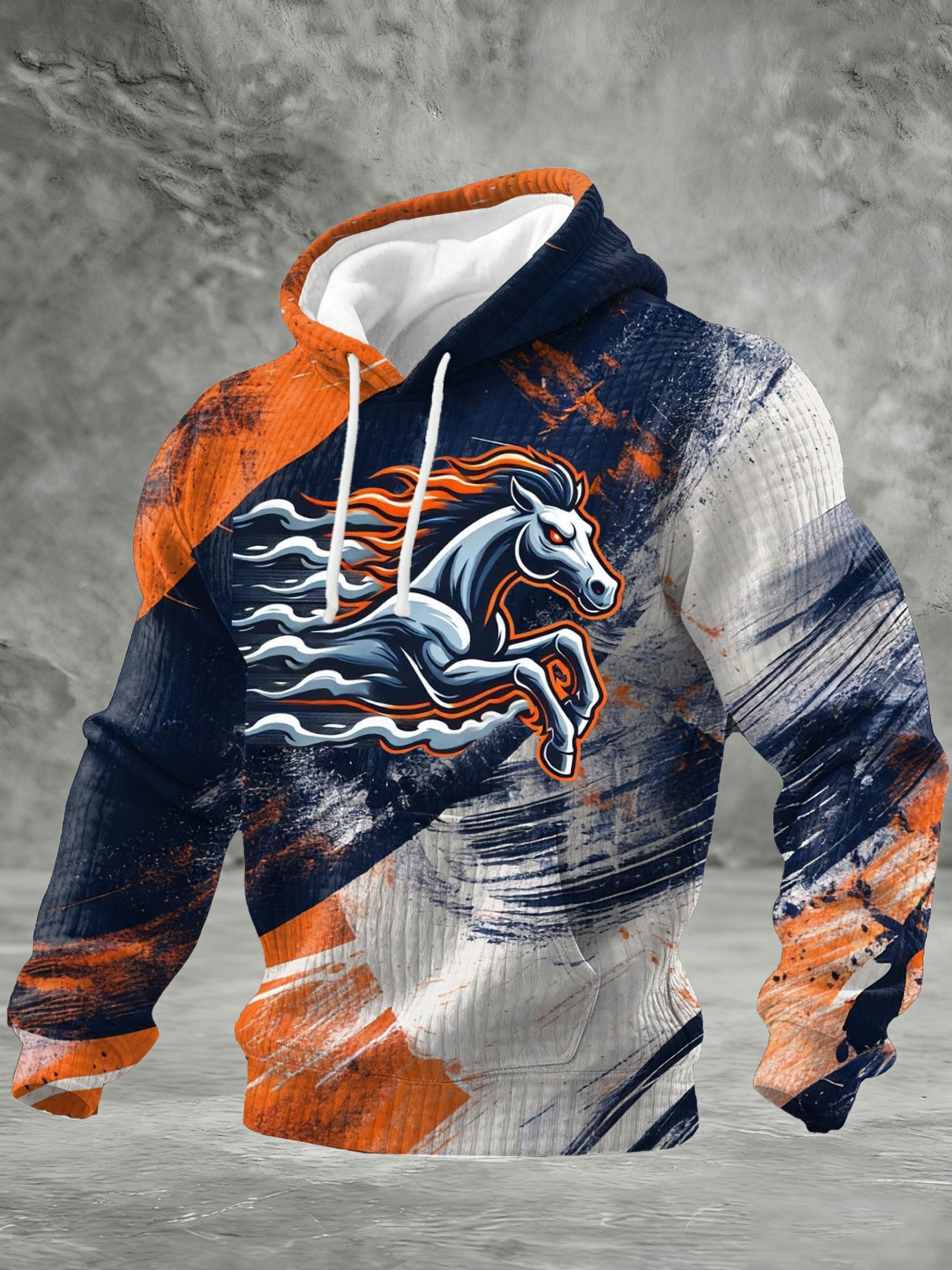 Men's Football Print Sweatshirt