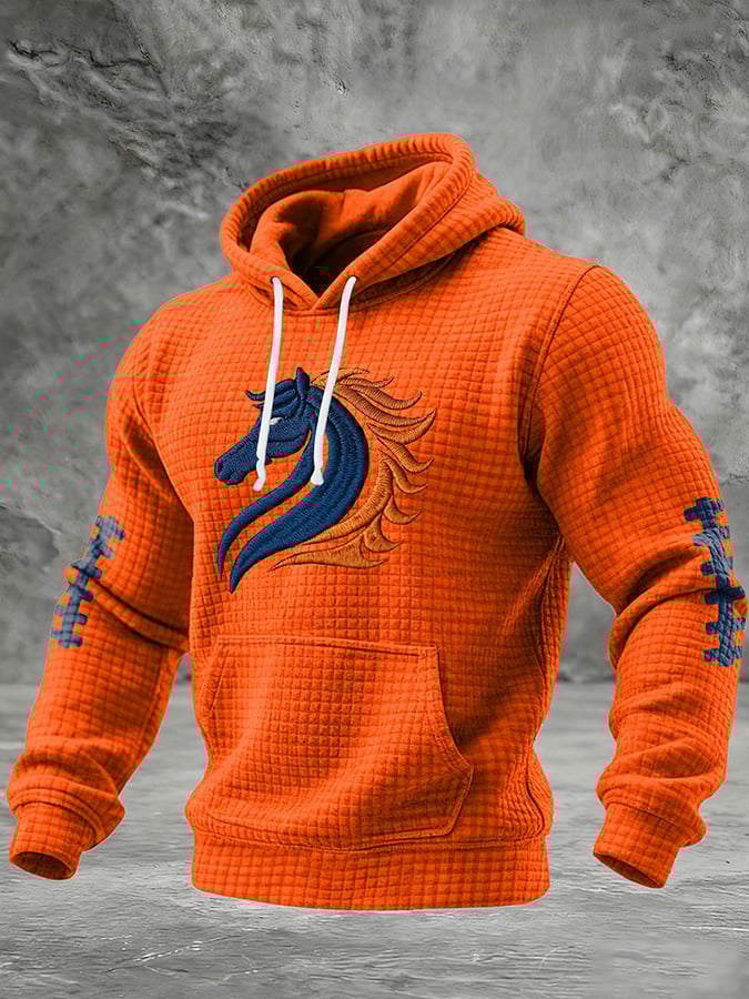 Men's Football Print Sweatshirt2