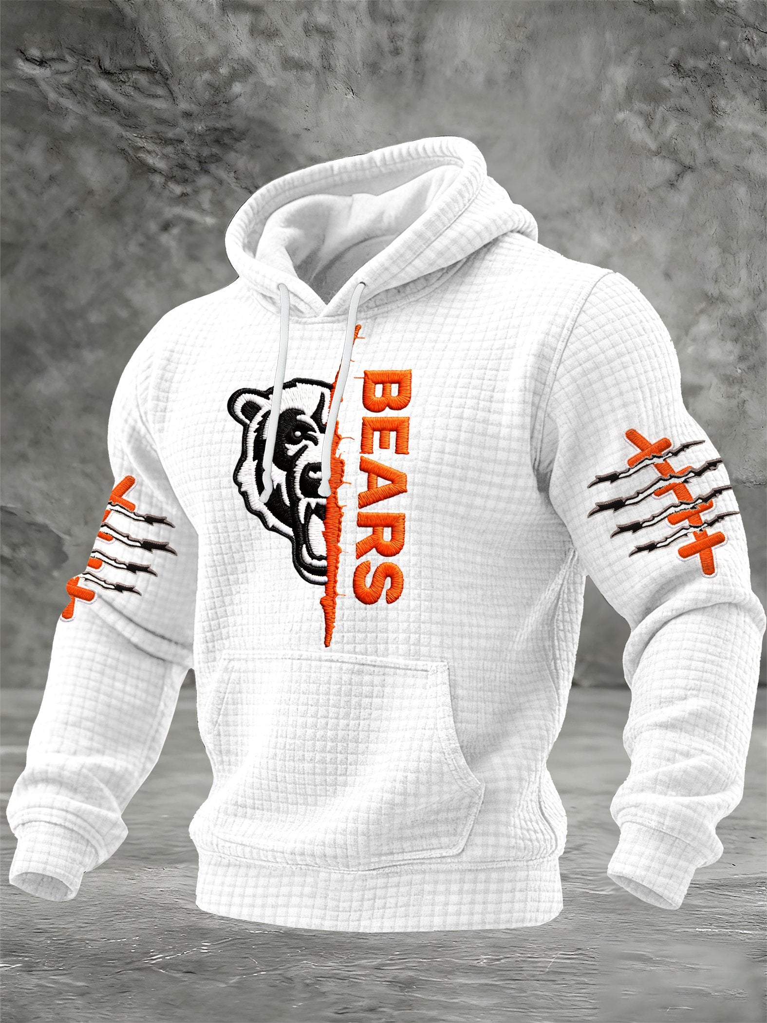 Men's Football Printed Hoodie