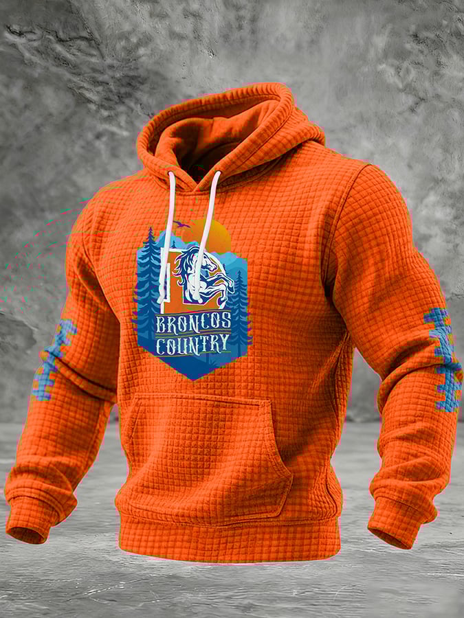 Men's Football Print Sweatshirt