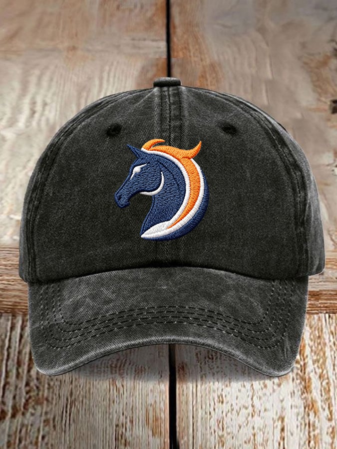 Unisex Casual Rugby Print Hat