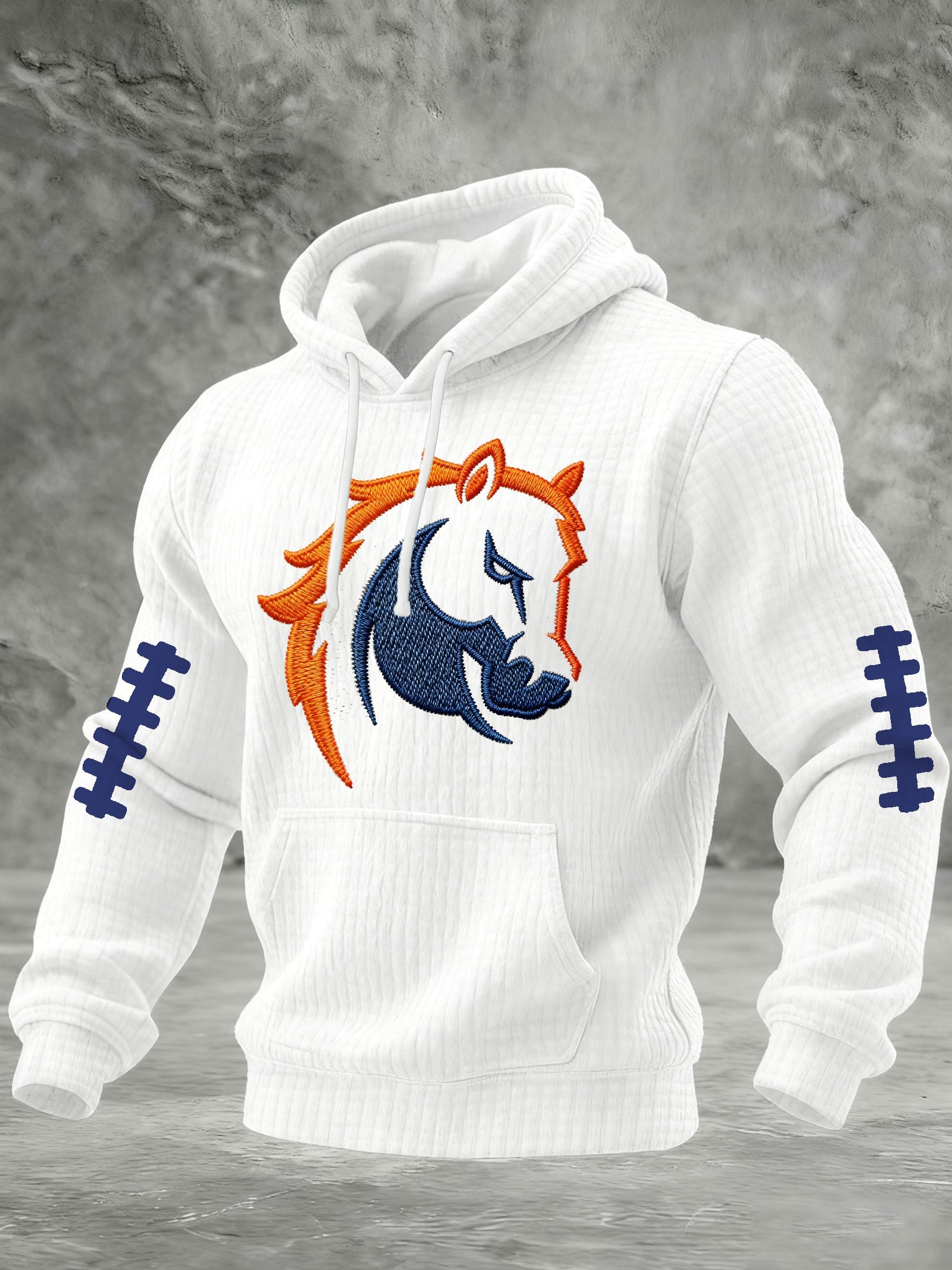 Men's Football Print Sweatshirt