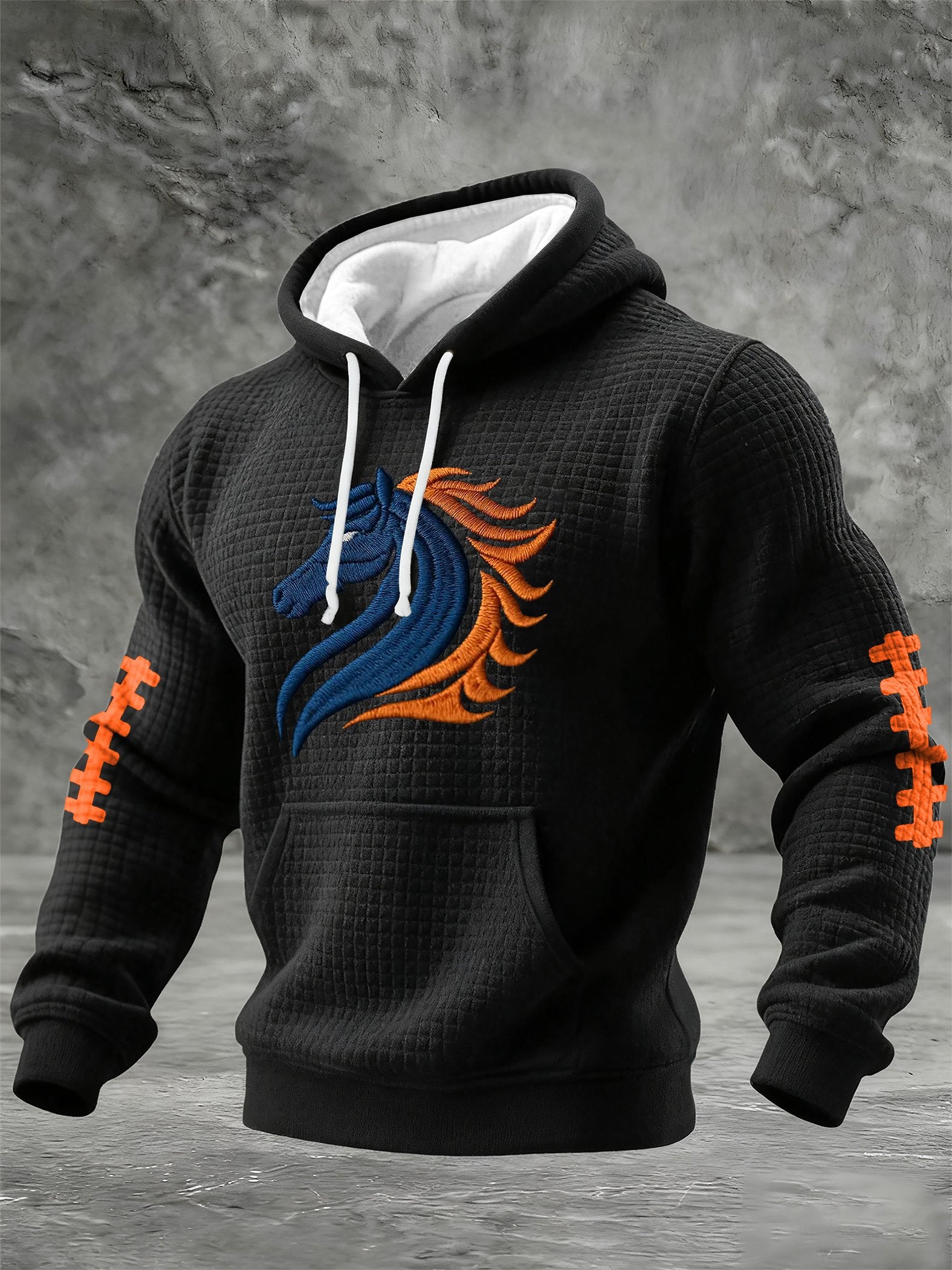 Men's Football Print Sweatshirt