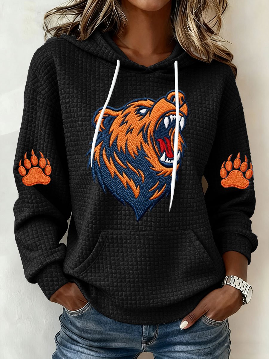 Women's casual hooded sweatshirt