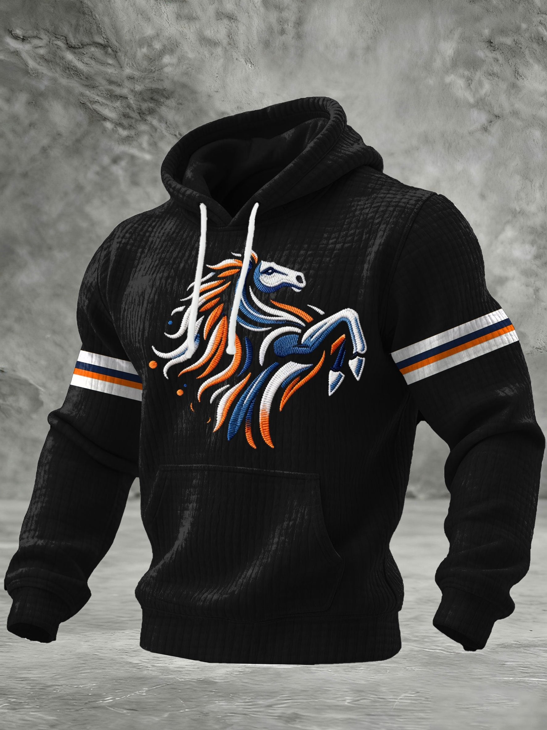 Men's Football Print Sweatshirt