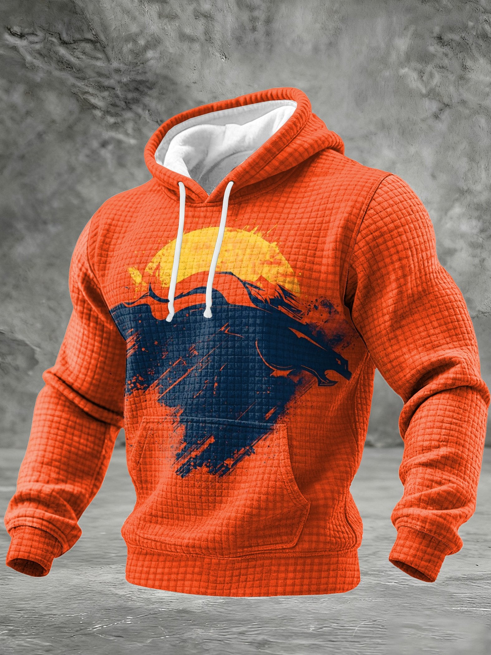Men's Football Print Sweatshirt