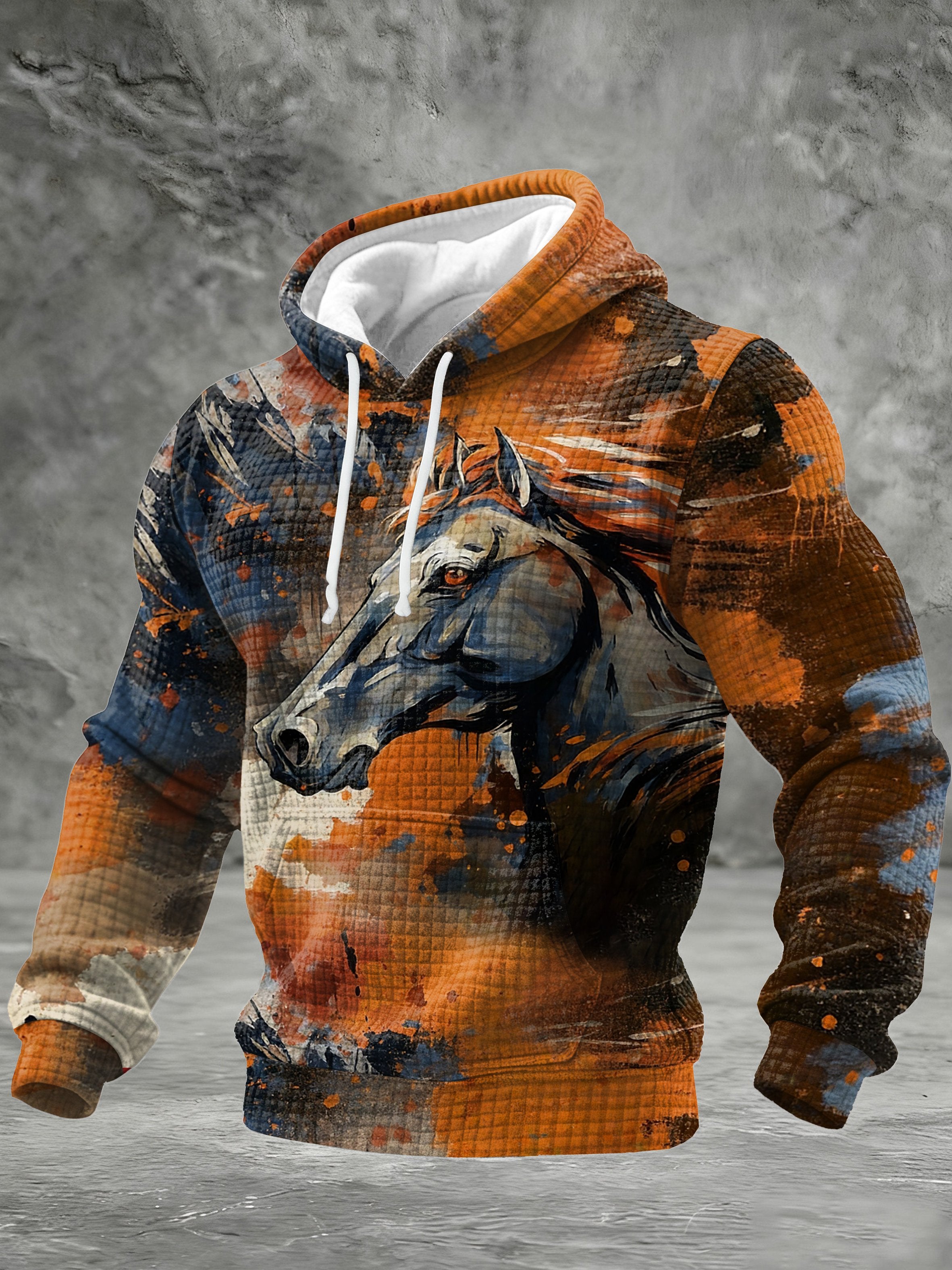 Men's Football Print Sweatshirt