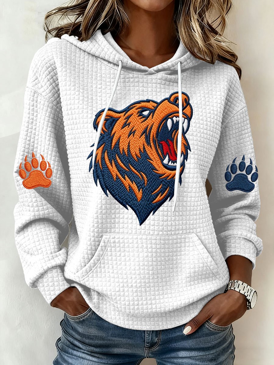 Women's casual hooded sweatshirt
