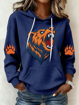 Women's casual hooded sweatshirt