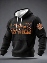Men's Retro 85 Bears Print Hoodie