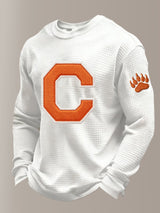 Men's Basketball Printed Casual Long-Sleeved Top
