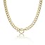 14K Gold Plated Dainty Link Chain Necklaces