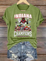 Women's  Football Print T-Shirt