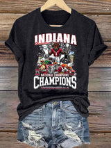 Women's  Football Print T-Shirt