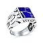 Large Statement Signet Ring For Men .925 Sterling Silver Handmade In Turkey