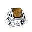 Large Statement Signet Ring For Men .925 Sterling Silver Handmade In Turkey