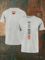 Men's Retro Good Better Best Print T-Shirt