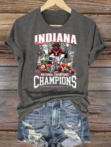 Women's  Football Print T-Shirt