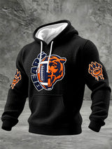 Men's Football Printed Hoodie
