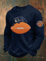 Men's Retro Bear Print T-Shirt