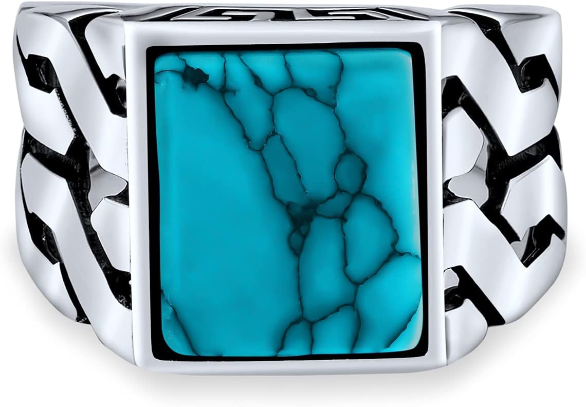 Large Statement Signet Ring For Men .925 Sterling Silver Handmade In Turkey