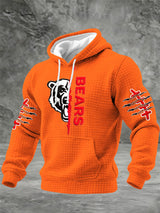 Men's Football Printed Hoodie