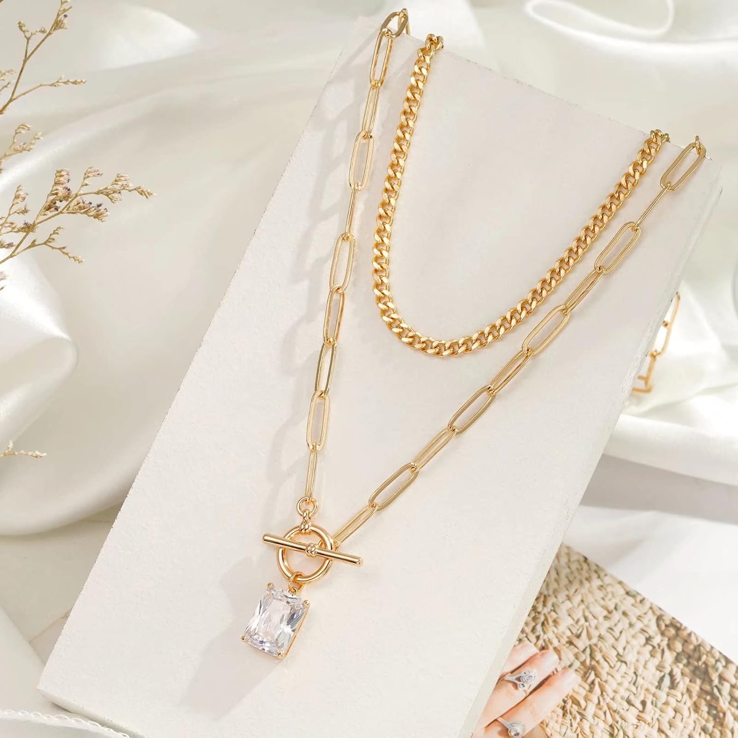 14K Gold Plated Vintage Evil Eye Queen Elizabeth