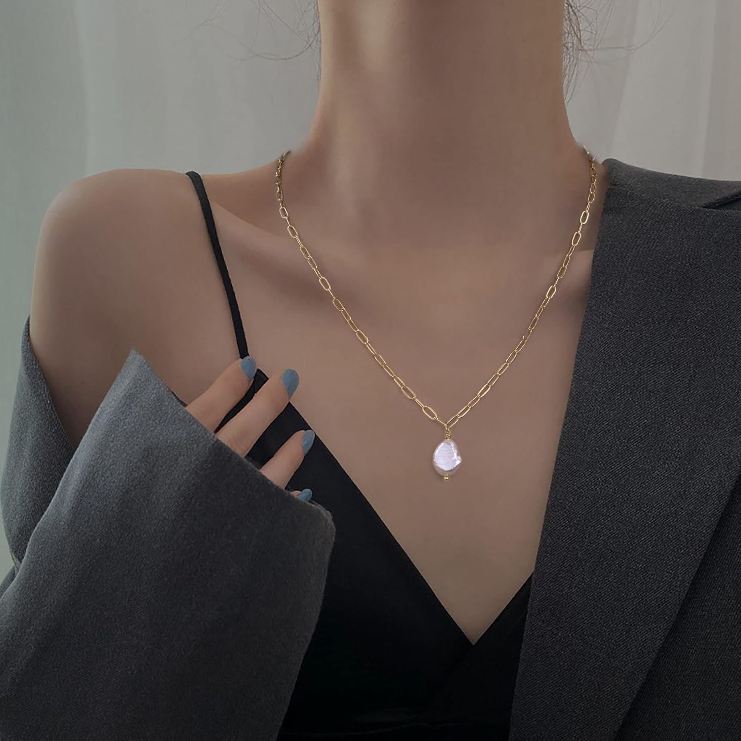 14K Gold Plated Vintage Evil Eye Queen Elizabeth