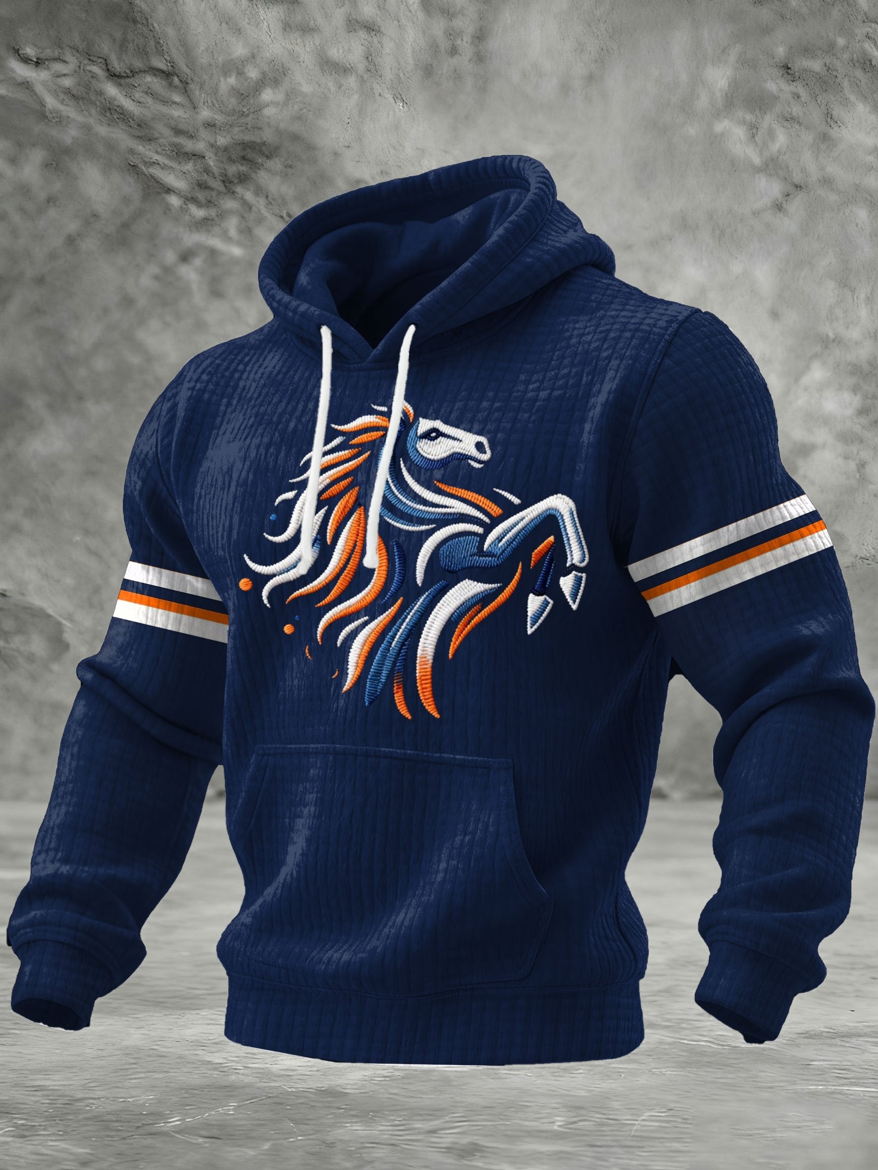 Men's Football Print Sweatshirt