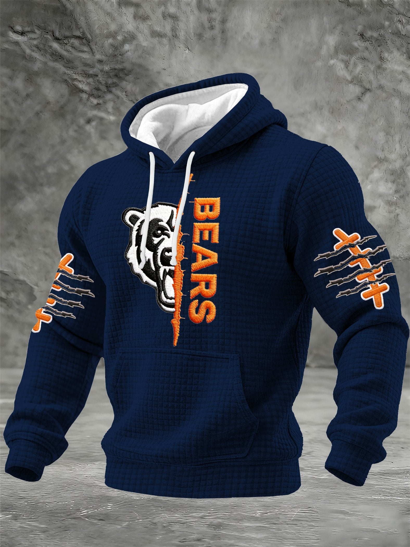 Men's Football Printed Hoodie