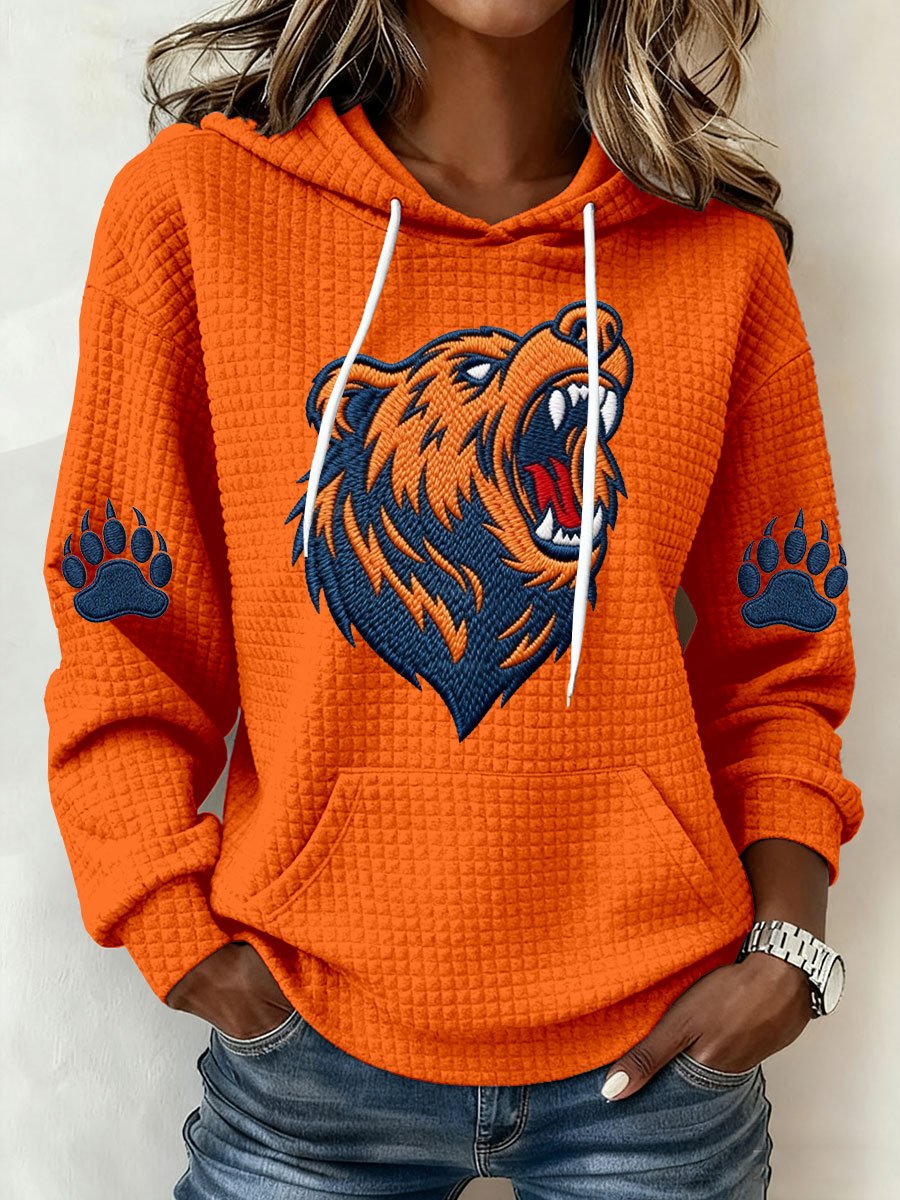 Women's casual hooded sweatshirt