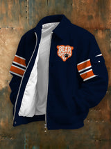 Men's Football Printed Corduroy Jacket