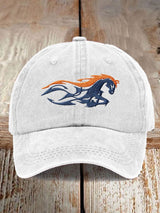 Unisex Casual Rugby Print Hat