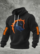Men's Football Print Sweatshirt