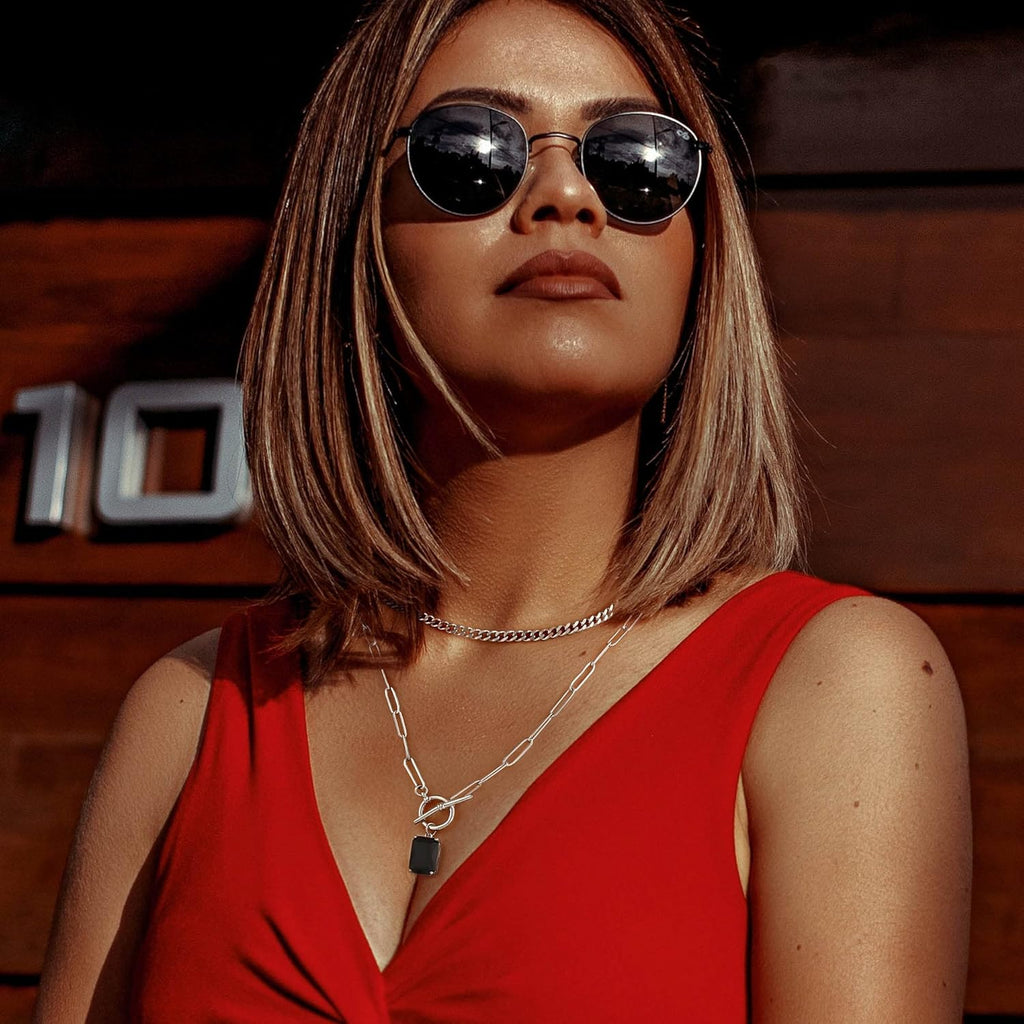 14K Gold Plated Vintage Evil Eye Queen Elizabeth