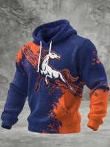 Men's Football Print Sweatshirt