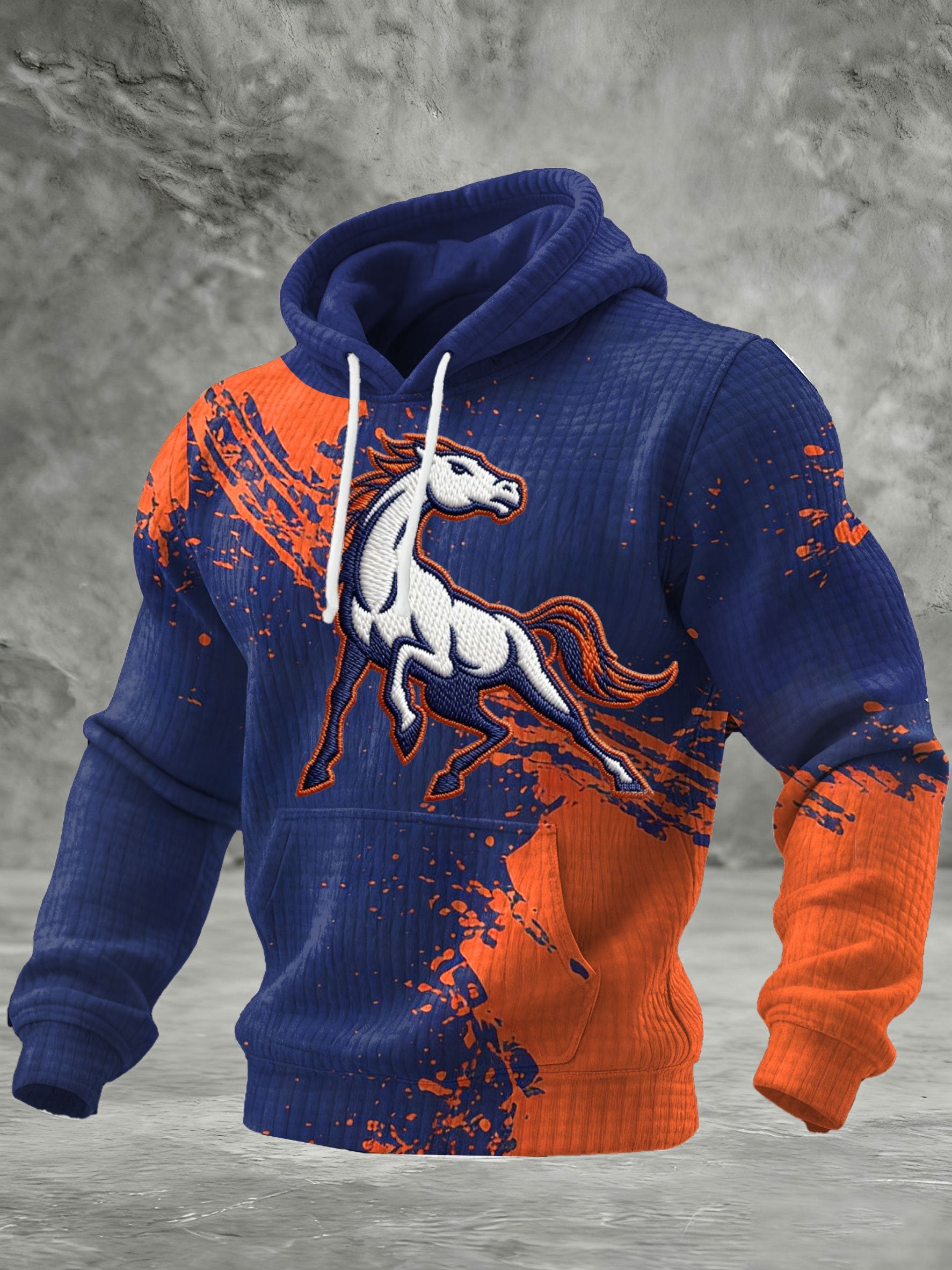 Men's Football Print Sweatshirt
