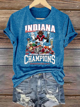 Women's  Football Print T-Shirt