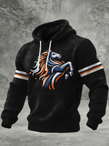 Men's Football Print Sweatshirt