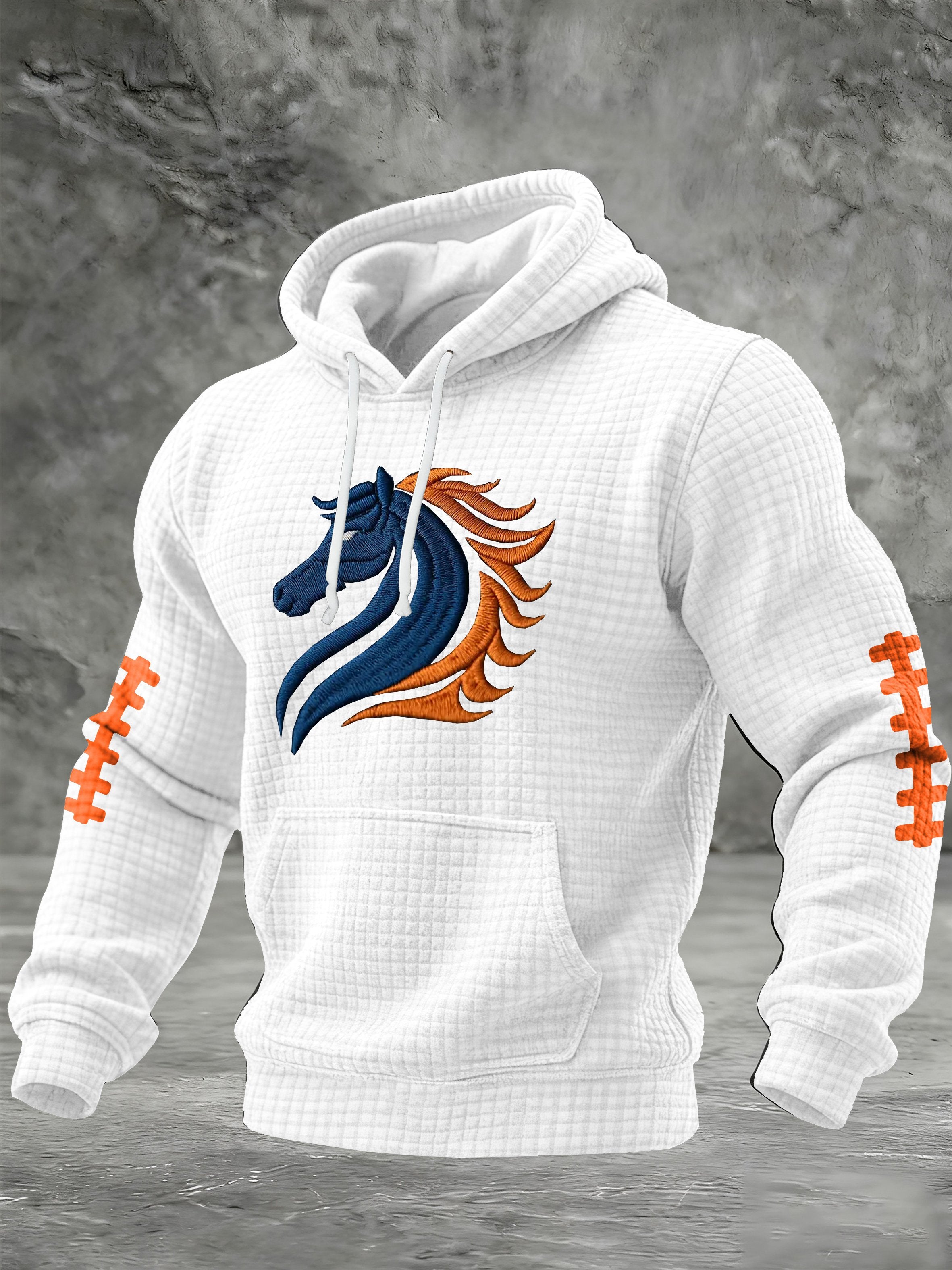 Men's  Football Print Sweatshirt