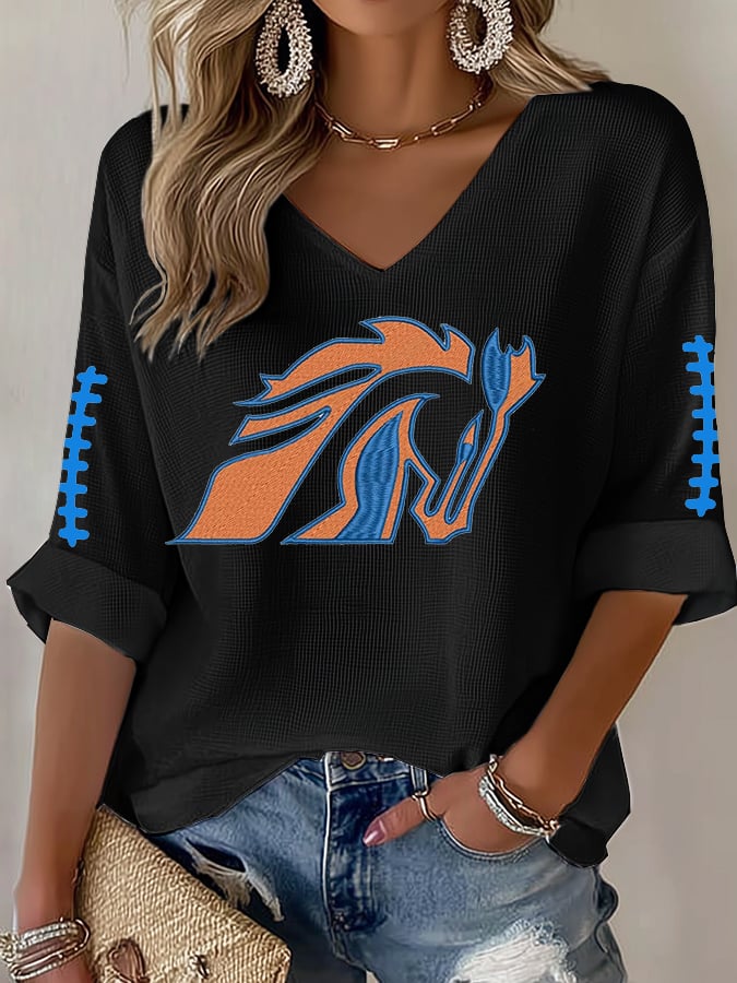 Women'S Casual Print Short-Sleeved T-Shirt