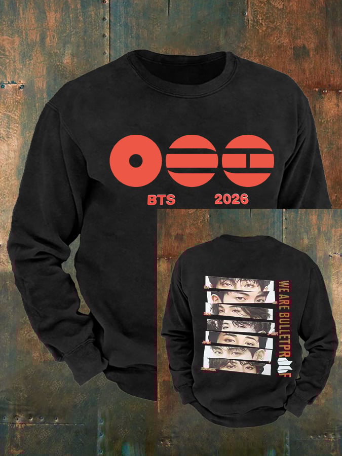 🔥Buy 3 Get 15% Off🔥Men's K-pop Print  Sweatshirt