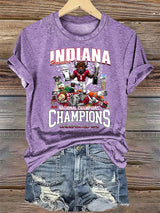 Women's  Football Print T-Shirt