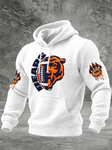 Men's Football Printed Hoodie